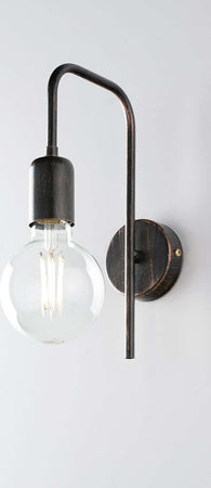 Applique-Industrial-1-Luce-Ferro-Nero-e-Rame-Serie-Loft