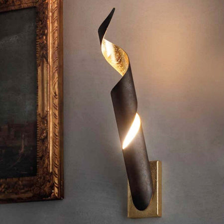 Applique-led-Fratelli-Braga-TRUCIOLO-2083-A-metallo-lampada-parete-moderna-classica