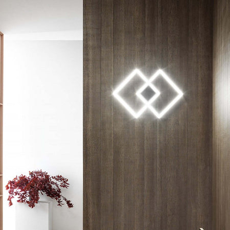 Applique-led-Gea-Luce-AFRODITE-PP-lampada-parete-soffitto-moderna