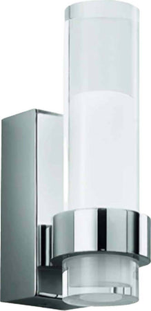 Applique Led in Alluminio Cromato Intec Vega Applique Da Parete Luce Calda 3500 K Con Diffusore Cilindrico Illuminazione/Illuminazione per interni/Illuminazioni per pareti/Applique Liquidator Italia - Nicosia, Commerciovirtuoso.it