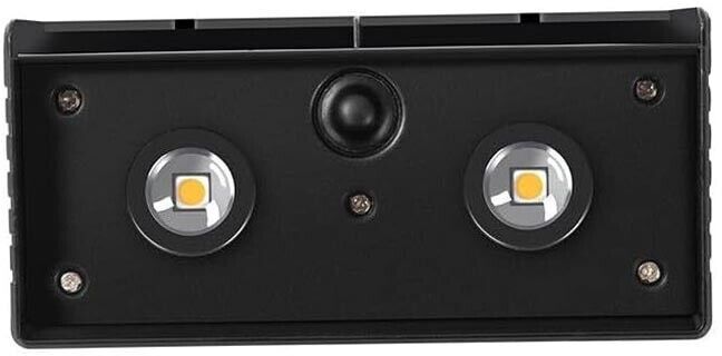 Applique Led Luce Bianca 3 Watt Pannello Solare Lampada Da Parete Esterno Ip65