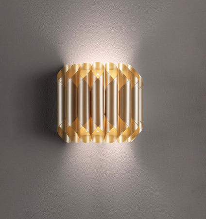 Applique-Moderna-1-Luce-Louise-In-Polilux-Oro-Made-In-Italy