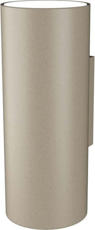 Applique-Moderna-Cilindrica-Shape-Metallo-Sabbia-2-Luci-Gx53-20Cm-Biemissione