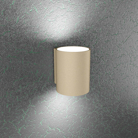 Applique-Moderna-Cloud-Metallo-Sabbia-2-Luci-Gx53-20Cm