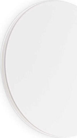 Applique-Moderna-Cover-Alluminio-Bianco-Led-9,5W-3000K-Luce-Calda-D15Cm