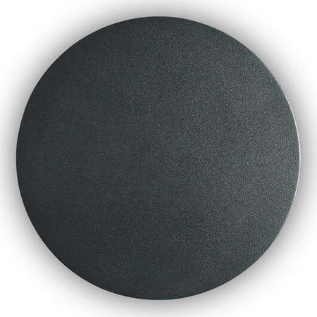 Applique-Moderna-Cover-Alluminio-Nero-Led-9,5W-3000K-Luce-Calda-D15Cm