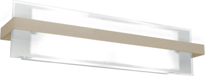 Applique-Moderna-Cross-Metallo-Sabbia-Vetro-2-Luci-E27-60Cm