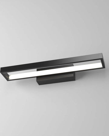 Applique-Moderna-Four-Squares-Alluminio-Nero-Led-20W