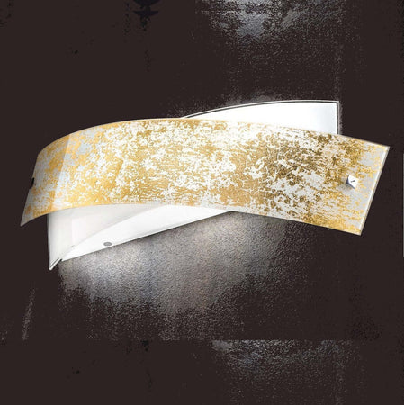 Applique-moderna-Gea-Luce-CAMILLA-AM-E14-LED-vetro-lampada-parete-fascia