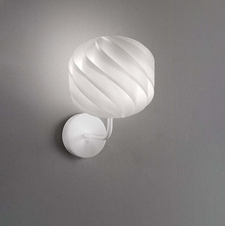 Applique-Moderna-Globe-1-Luce-In-Polilux-Bianco-Made-In-Italy