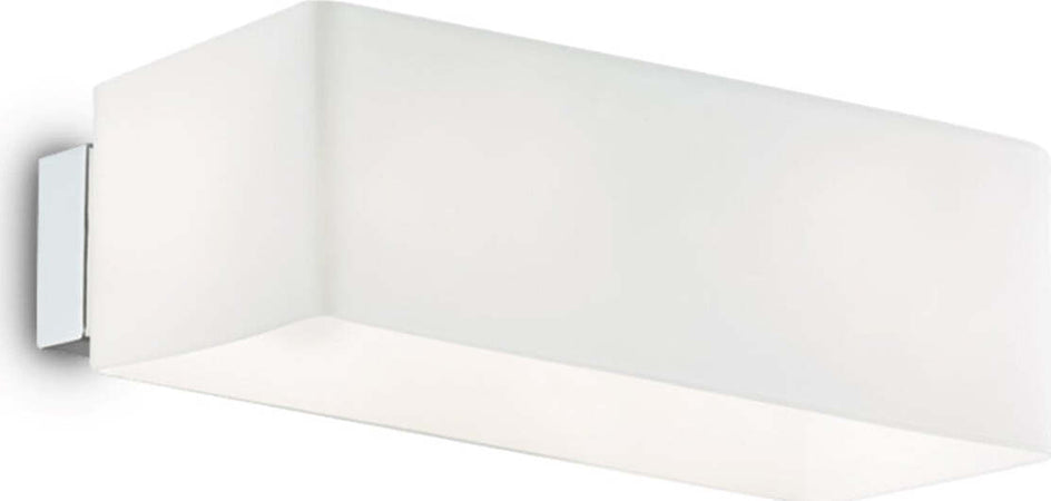 Applique-moderna-Ideal-Lux-BOX-AP-2009537-009513-G9-LED-vetro-lampada-parete