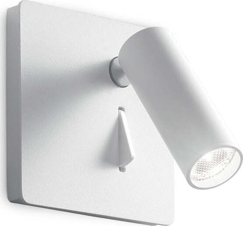 Applique-Moderna-Lite-Metallo-Bianco-Led-3W-3000K-Luce-Calda