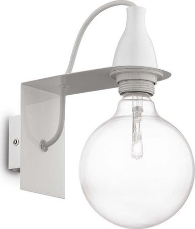 Applique-Moderna-Minimal-Metallo-Bianco-1-Luce-E27-8W-3000K-Luce-Calda