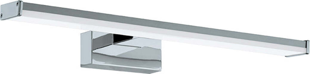 Applique-Moderna-Pandella-1-Piccola-Led-Alluminio-Cromo-E-Argento