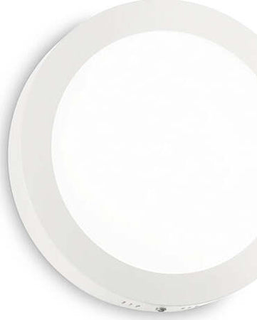 Applique-Moderna-Round-Universal-Alluminio-Plastiche-Bianco-Led-19W-3000K-D22