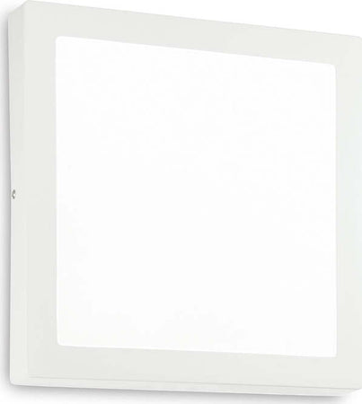 Applique-Moderna-Square-Universal-Alluminio-Plastiche-Bianco-Led-36W-3000K-D40