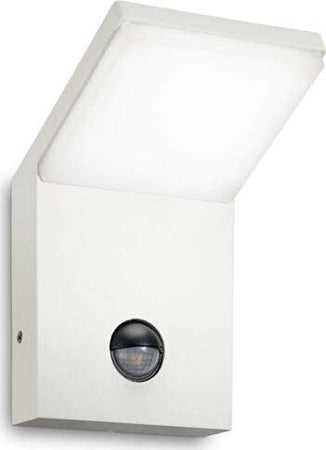 Applique-Moderna-Style-Alluminio-Bianco-Led-9,5W-3000K-Luce-Calda