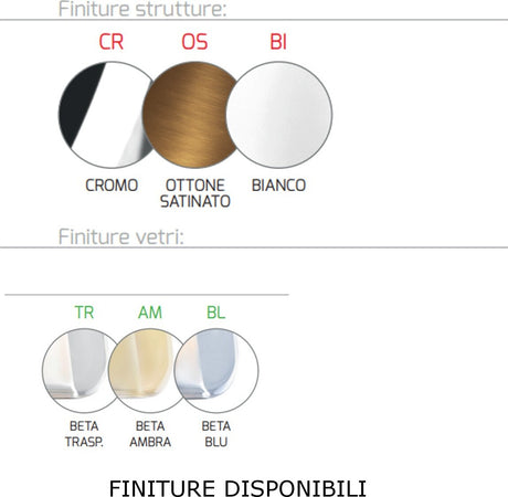 Applique-moderna-Top-Light-DOUBLE-SKIN-1176-A-BETA-E27-LED-vetro-lampada-parete