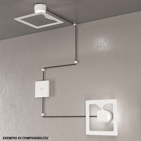 Applique-moderna-Top-Light-GASOLINE-1171-1-GX53-LED-lampada-parete-componibile