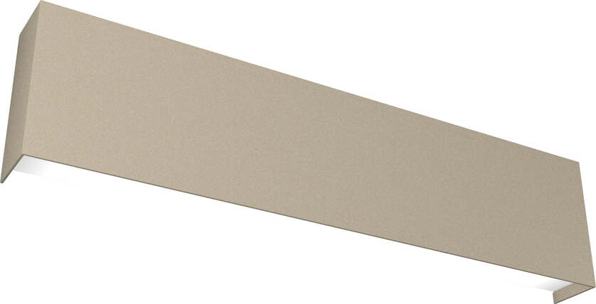 Applique-Moderna-Wally-Metallo-Sabbia-2-Luci-2G11-50Cm