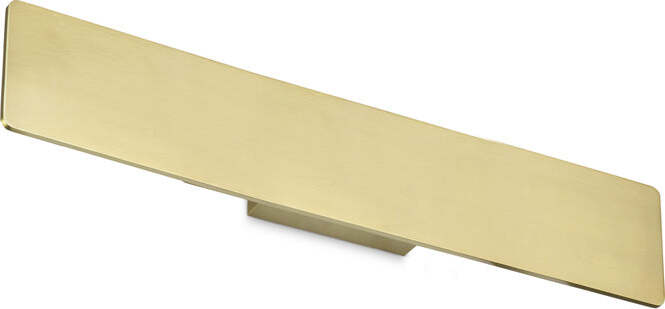 Applique-Moderna-Zig-Zag-Metallo-Ottone-Led-23W-3000K-Luce-Calda