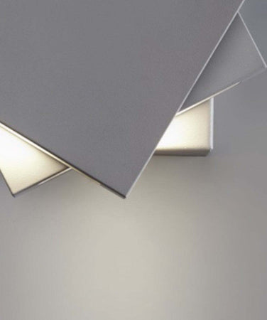 Applique-moderno-Cattaneo-illuminazione-QUADRETTO-761-10A-LED-8.8W-960LM-3000°K-lampada-parete-alluminio-interno-IP20