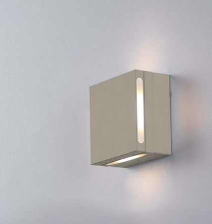 Applique-moderno-Cattaneo-illuminazione-QUADRETTO-761-10A-LED-8.8W-960LM-3000°K-lampada-parete-alluminio-interno-IP20