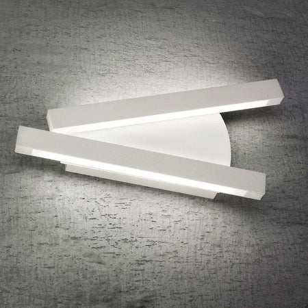 Applique-moderno-Fratelli-Braga-ELLE-2089-A2-LED-metallo-lampada-parete