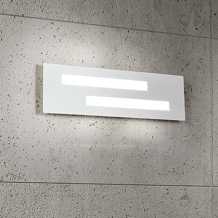 Applique-moderno-Fratelli-Braga-GAMMA-2080-A2-LED-metallo-metacrilato-lampada-parete