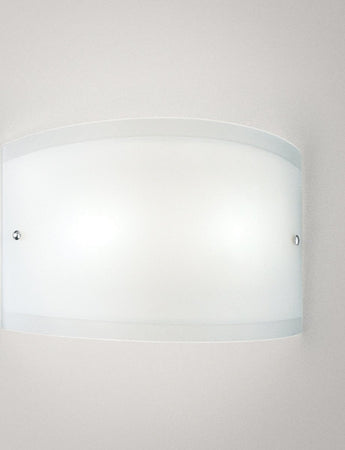 Applique-moderno-Gea-Luce-LECCE-AG-E14-LED-vetro-lampada-parete