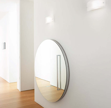 Applique-moderno-Gea-Luce-LECCE-AP-E27-LED-vetro-lampada-parete