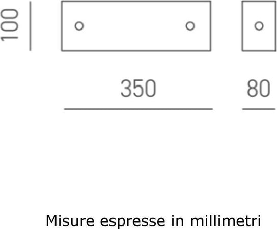 Applique-moderno-Gea-Luce-MICHELA-AG-E14-LED-vetro-lampada-parete