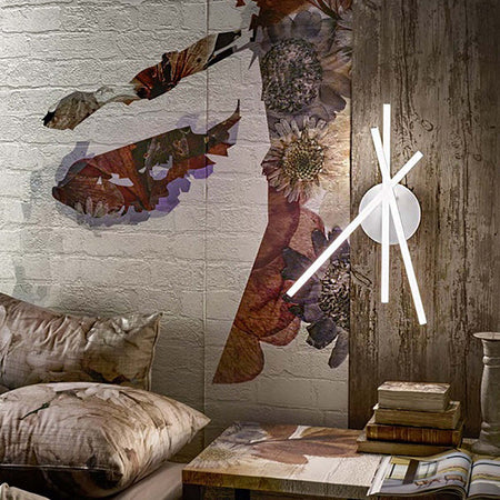 Applique-moderno-Gea-Luce-TULLIA-P3-30W-LED-4000°K-alluminio-lampada-parete-soffitto