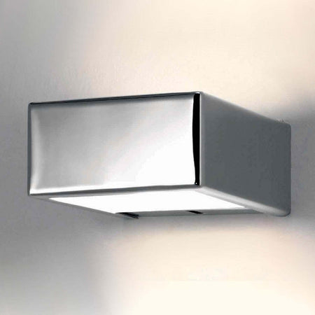 Applique-moderno-Illuminando-BRIK-G9-LED-metallo-vetro-lampada-parete-biemissione