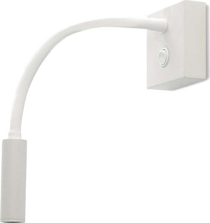Applique-moderno-Pan-International-LONDON-LED-alluminio-lampada-parete-orientabile