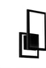 Applique-moderno-Perenz-CROSS-6598-N-CT-LED-nero-lampada-parete