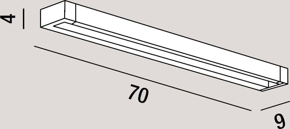 Applique-moderno-Perenz-SWAY-6632-B-CT-LED-lampada-parete-orientabile-basculante