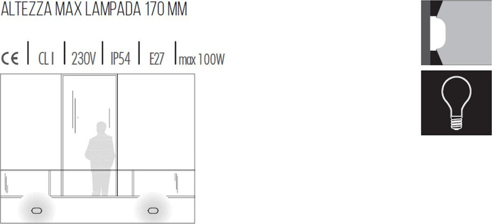 Applique-moderno-Sovil-illuminazione-INDUSTRIALE-OVALE-701-E27-LED-alluminio-lampada-parete-soffitto