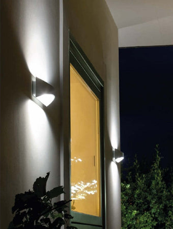 Applique-moderno-Sovil-illuminazione-MOON-99108-02-LED-alluminio-lampada-parete