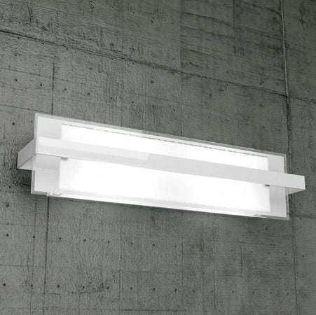 Applique-moderno-Top-Light-CROSS-1106-AG-E27-LED-vetro-metallo-lampada-parete
