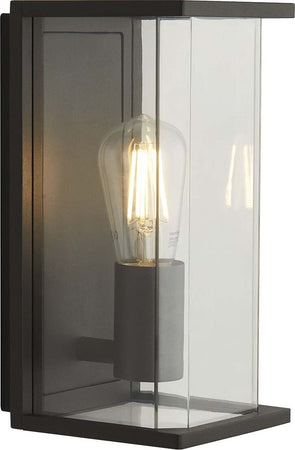 Applique-Piccadilly-Alluminio-Grigio-Policarbonato-Trasparente-1-Luce-E27