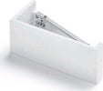 Applique-SF-TEOS-T174.10-G9-LED-24.5CM-gesso-bianco-verniciabile-lampada-parete-biemissione-interno