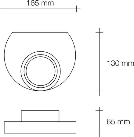 Applique-Sforzin-Illuminazione-DEMETRA-T360-GX53-LED-gesso-bianco-lampada-parete