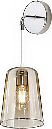 Applique-Top-Light-SHADED-1164CR-A-E27-LED-vetro-colorato-lampada-parete-moderna