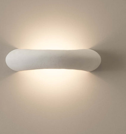 Applique-Toscot-CARRARA-1110-34-LED-R7S-LED-maiolica-terracotta-artigianale-lampada-parete-biemissione-interno