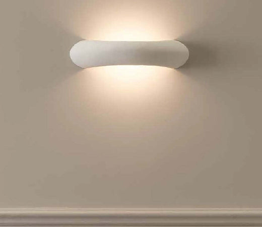 Applique-Toscot-CARRARA-1110-34-LED-R7S-LED-maiolica-terracotta-artigianale-lampada-parete-biemissione-interno