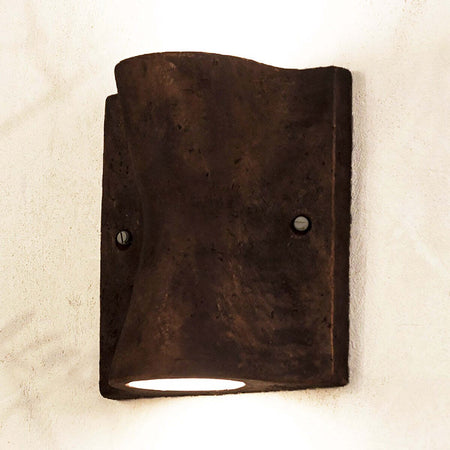 Applique-Toscot-LIDO-1072-GX53-7W-LED-IP55-terracotta-lampada-parete-biemissione-refrattaria-rustica-esterno