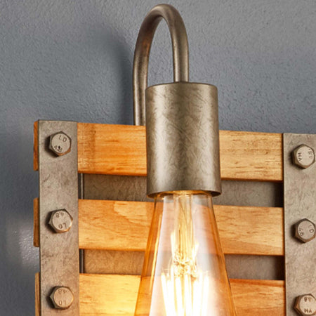 Applique-Trio-Lighting-KHAN-AP1-E27-LED-legno-lampada-parete-classica-rustica-vintage-multiluce-interno