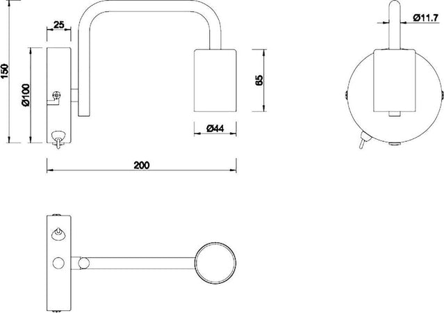 Applique-Trio-Lighting-TR-DIALLO-E27-LED-lampada-parete-moderna-interno