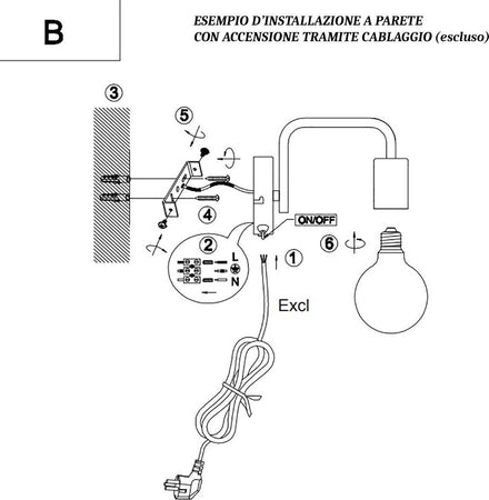 Applique-Trio-Lighting-TR-DIALLO-E27-LED-lampada-parete-moderna-interno